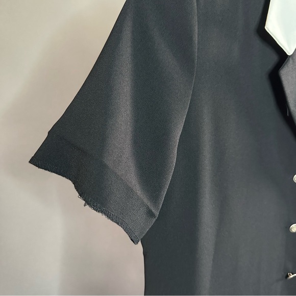 Vintage Jones New York Dress White Collar Button down - Picture 7 of 7